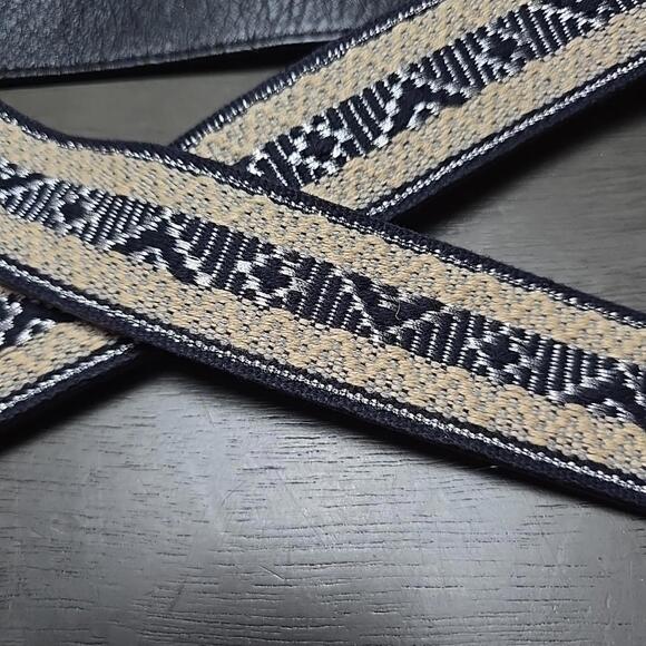 Adjustable Replacement Bag Strap Purse Crossbody Guitar Style 1.5 Inch Wide - Picture 2 of 10